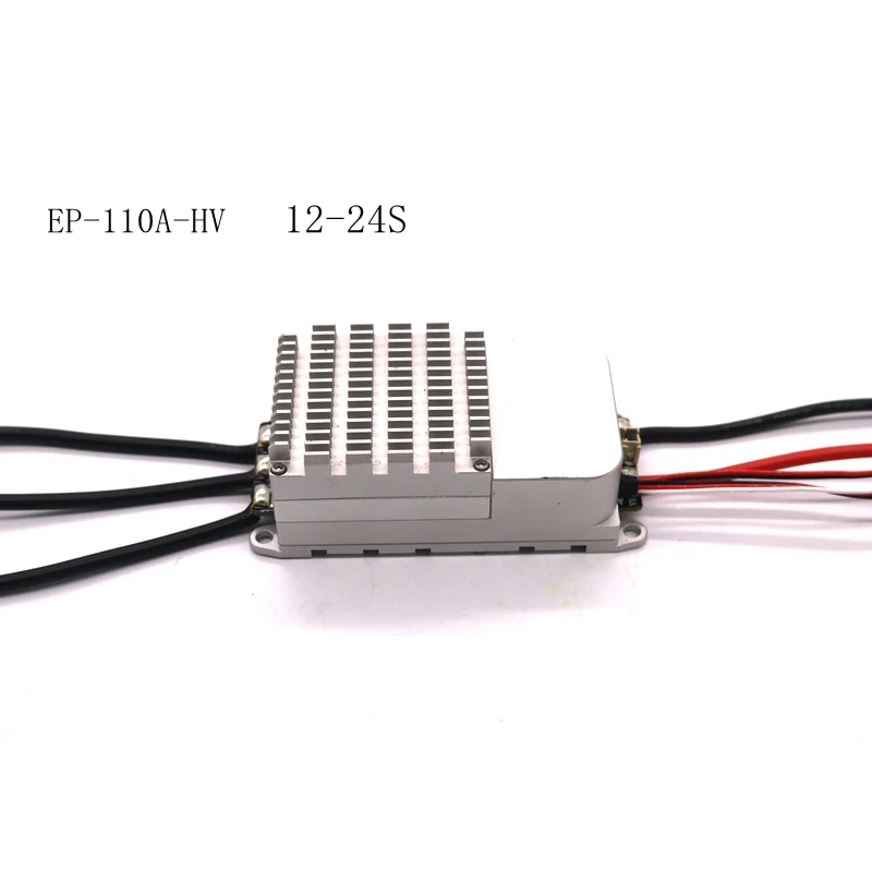 EP-110A-HV ESC 12-24S ESC Electric Governor for EA120 EA98 Motor Agricultural Drone High-power VTOL-UAV Aircraft
EP-110A-HV ESC 12-24S ESC Electric Governor for EA120 EA98 Motor Agricultural Drone High-power VTOL-UAV Aircraft