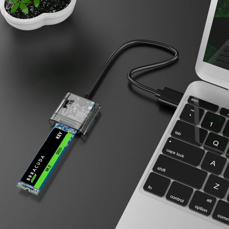 Transparent M.2 NGFF SATA SSD Enclosure High Speed USB3.0 Gen1 5Gb/S External Solid State Hard Drive Case for Laptop
Transparent M.2 NGFF SATA SSD Enclosure High Speed USB3.0 Gen1 5Gb/S External Solid State Hard Drive Case for Laptop