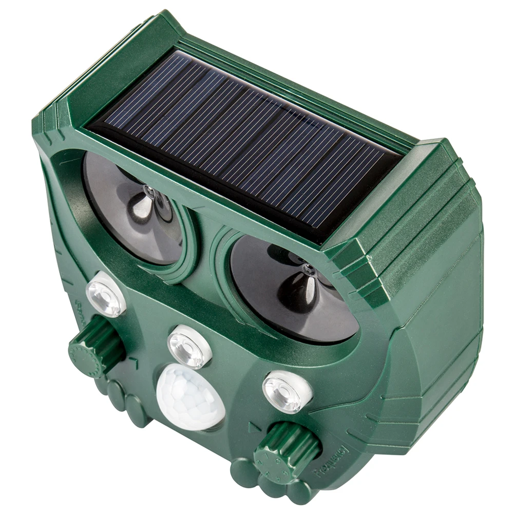 Garden Solar Powered Ultrasonic Animal Repeller Bird Dog Cat Skunk Deer Raccoon Repellent Animal Dispeller For Dropshipping HOT
Garden Solar Powered Ultrasonic Animal Repeller Bird Dog Cat Skunk Deer Raccoon Repellent Animal Dispeller For Dropshipping HOT