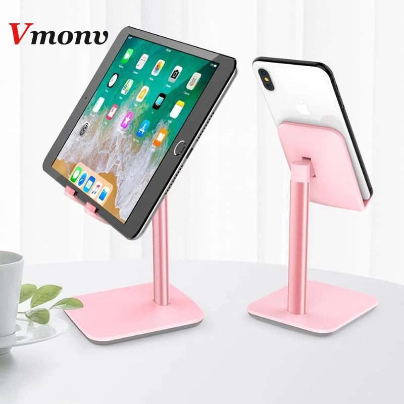 Vmonv Phone Stand for iPhone X 8 Xiaomi Huawei Samsung Smartphone Desktop Holder Stand Mount for iPad Air Mini 5-10" Tablet
Vmonv Phone Stand for iPhone X 8 Xiaomi Huawei Samsung Smartphone Desktop Holder Stand Mount for iPad Air Mini 5-10" Tablet