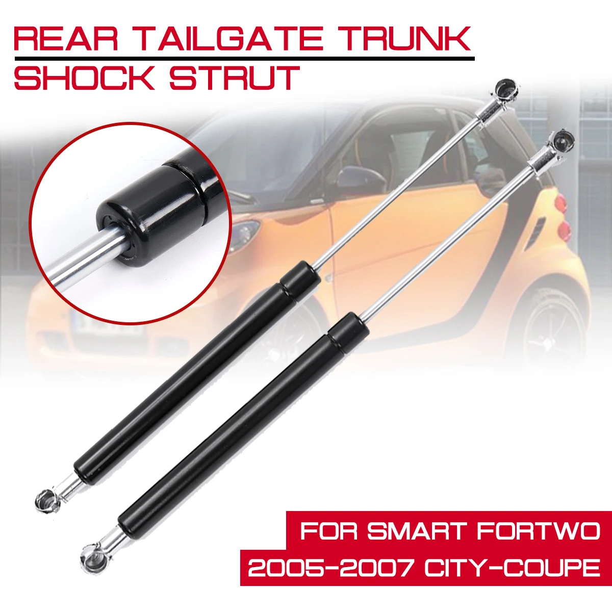 Rear Tailgate Trunk Shock Strut For Smart Fortwo 2005-2007 City-Coupe Support Props Rod Arm Gas Spring Struts Bars
Rear Tailgate Trunk Shock Strut For Smart Fortwo 2005-2007 City-Coupe Support Props Rod Arm Gas Spring Struts Bars
