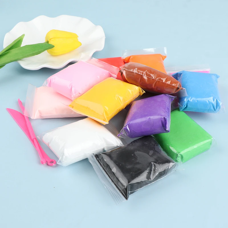 12 Color Light Clay Slime Fluffy Soft Plasticine Toy Modelling Clay Playdough Slimes Toys DIY Creative Clay Kid Gift New Arrival
12 Color Light Clay Slime Fluffy Soft Plasticine Toy Modelling Clay Playdough Slimes Toys DIY Creative Clay Kid Gift New Arrival