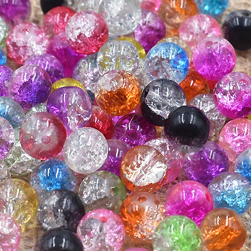 100PCs Double Colored Cracked Beads Spacer Beads for Jewelry Making Handmade DIY Acrylic Broken Crack Loose Bead Crafts Findings
100PCs Double Colored Cracked Beads Spacer Beads for Jewelry Making Handmade DIY Acrylic Broken Crack Loose Bead Crafts Findings