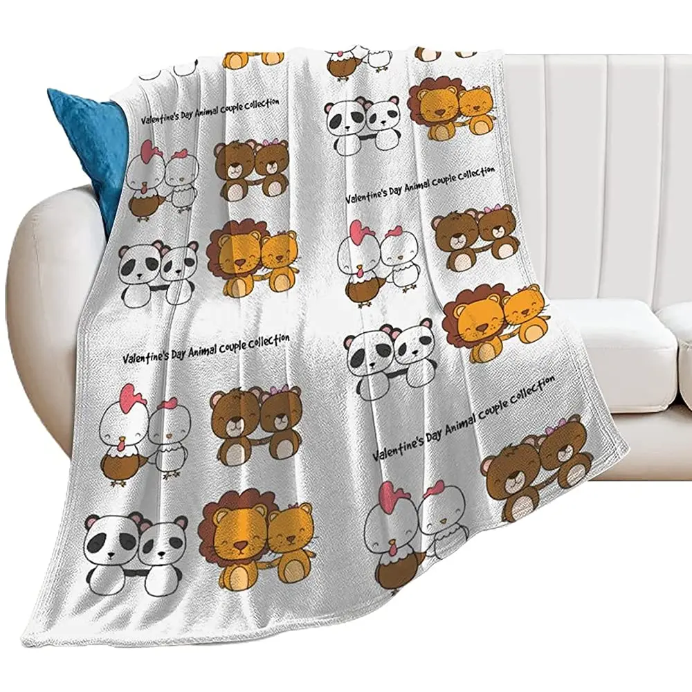 Personalise Flannel Soft Blankets Art Design Couple Animals Painting Romance Throws for Home Office Car Dormitory
Personalise Flannel Soft Blankets Art Design Couple Animals Painting Romance Throws for Home Office Car Dormitory