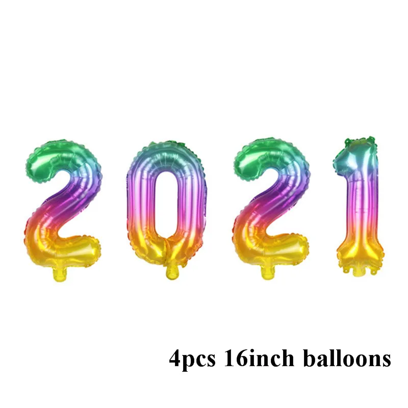 16inch 2021 Number Foil Balloons Happy New Years Eve Decorations 2021 Gold Helium Ballon Merry Christmas Globos Navidad Noel
16inch 2021 Number Foil Balloons Happy New Years Eve Decorations 2021 Gold Helium Ballon Merry Christmas Globos Navidad Noel