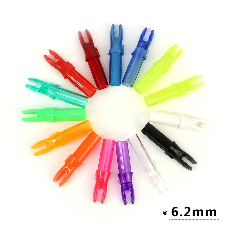 20pcs Hottest ID 6.2 mm Archery Arrow Nocks Internal For Carbon Fiberglass Arrow Shaft ID 6.2mm DIY Archery Accessory 
20pcs Hottest ID 6.2 mm Archery Arrow Nocks Internal For Carbon Fiberglass Arrow Shaft ID 6.2mm DIY Archery Accessory