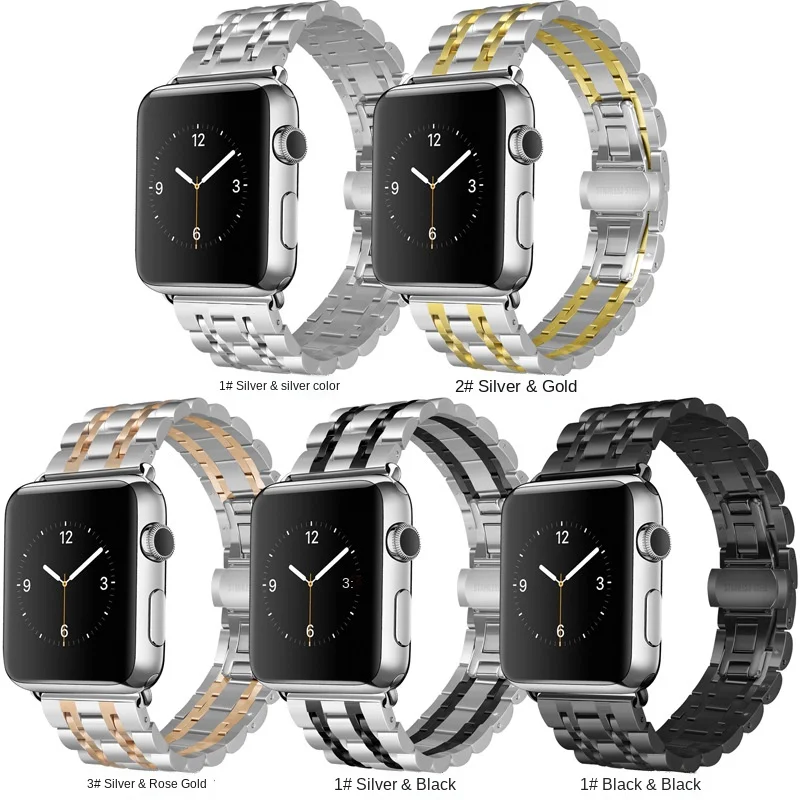 Ремешок из нержавеющей стали для Apple watch band 38 мм 42 мм, металлический спортивный браслет для iWatch series 7/6/SE/5/4/3/2, 40 мм 44 мм
Ремешок из нержавеющей стали для Apple watch band 38 мм 42 мм, металлический спортивный браслет для iWatch series 7/6/SE/5/4/3/2, 40 мм 44 мм