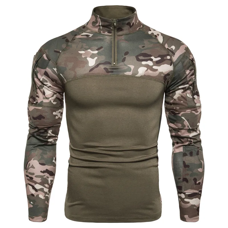 2021 Mens Camouflage Tactical Military Clothing Combat Shirt Assault Long Sleeve Tight T Shirt Men Army Costume Men Clothing
2021 Mens Camouflage Tactical Military Clothing Combat Shirt Assault Long Sleeve Tight T Shirt Men Army Costume Men Clothing