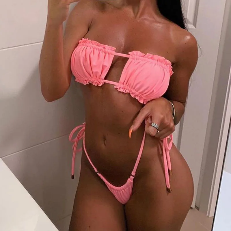 Бразильские стринги, бикини 2020, женский сексуальный купальник микро, женские Купальники пуш-ап, купальник с дымками, летнее бикини, неоновый...
Бразильские стринги, бикини 2020, женский сексуальный купальник микро, женские Купальники пуш-ап, купальник с дымками, летнее бикини, неоновый...