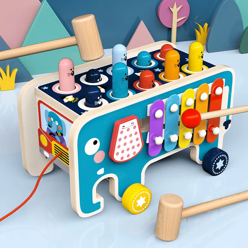 Kids Wooden Montessori Toys Whac-A-Mole Toy Multifunctional Beat Slide Early Learning Educational Sensory Children's Gift Toy
Kids Wooden Montessori Toys Whac-A-Mole Toy Multifunctional Beat Slide Early Learning Educational Sensory Children's Gift Toy
