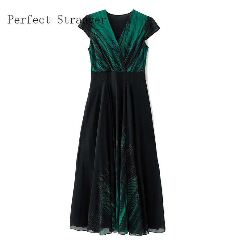 2021 Summer New Arrival Plus Size M-4XL High Quality V Collar Short Sleeve Women Dress Long Chiffon Dress
2021 Summer New Arrival Plus Size M-4XL High Quality V Collar Short Sleeve Women Dress Long Chiffon Dress