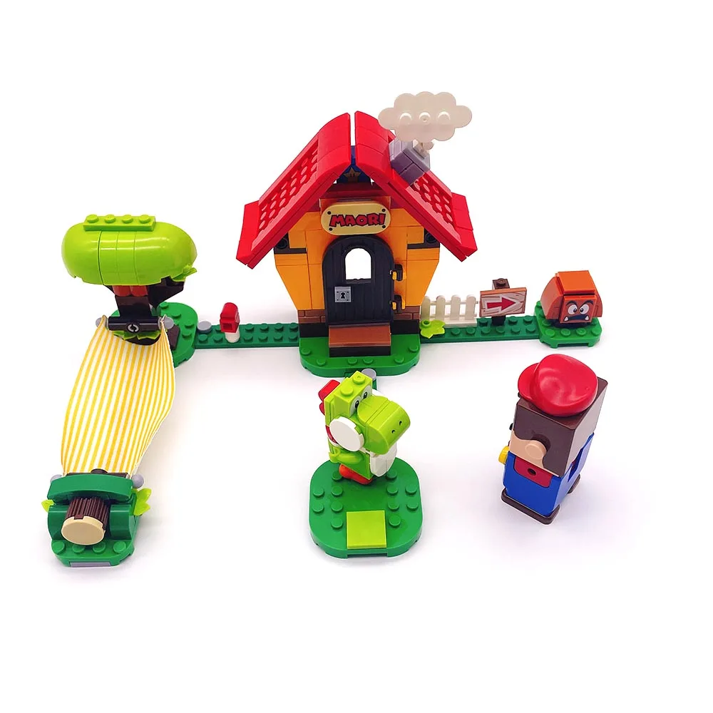 Super Mar House 60023 Adventures Model Building Blocks Bricks TV Game with Doll Bro Kids Toys for Children Christmas Gift 71367
Super Mar House 60023 Adventures Model Building Blocks Bricks TV Game with Doll Bro Kids Toys for Children Christmas Gift 71367