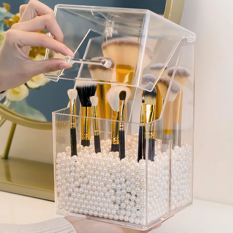 Multi-style PS Acrylic Makeup Organizer Cosmetic Holder Makeup Tools Storage Pearls Box Brush Accessory Organizer Box with Cover
Multi-style PS Acrylic Makeup Organizer Cosmetic Holder Makeup Tools Storage Pearls Box Brush Accessory Organizer Box with Cover