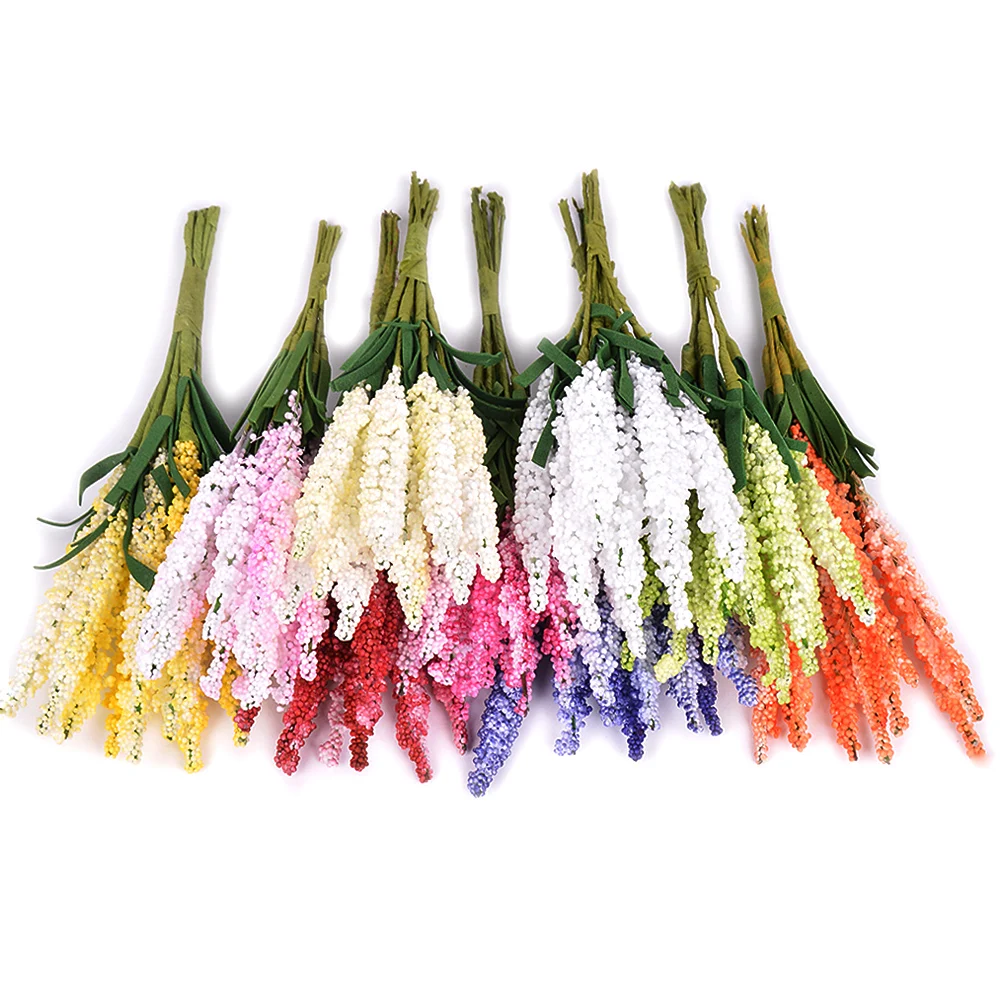 10pcs/Lot PE foam lavender Bouquet wedding home decor accessories for fake floristics vases diy wreath Artificial flowers 
10pcs/Lot PE foam lavender Bouquet wedding home decor accessories for fake floristics vases diy wreath Artificial flowers