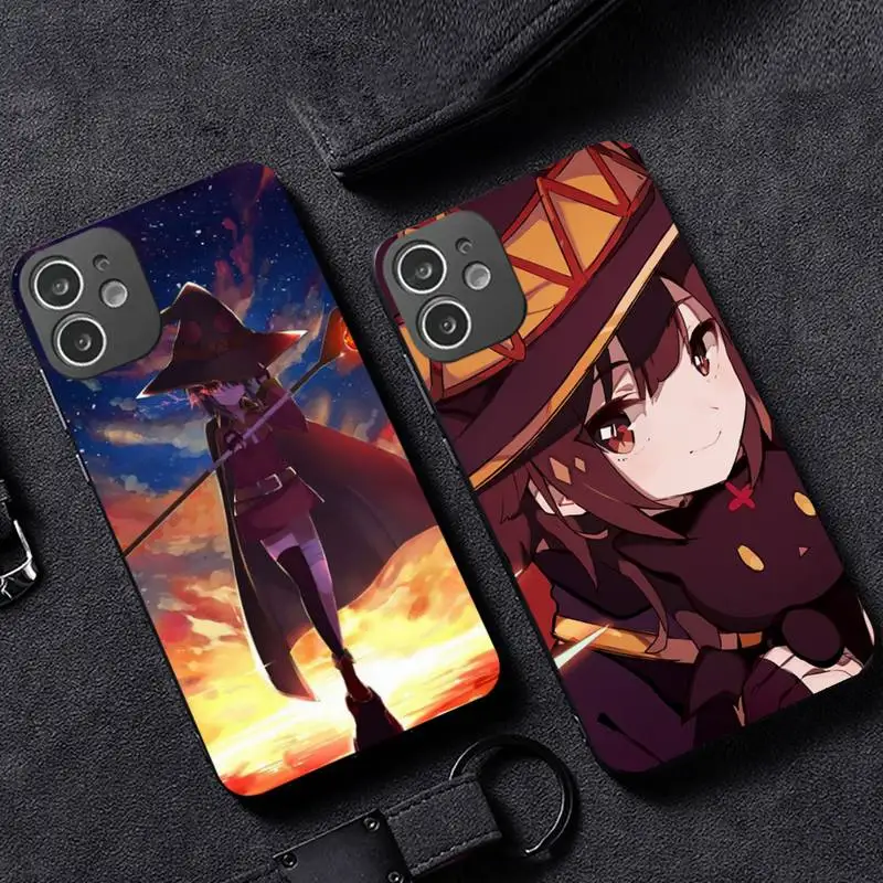 Konosuba Megumin Phone Case for iPhone 12 11 mini pro XS MAX XR 8 7 6 6S Plus X 5S SE 2020
Konosuba Megumin Phone Case for iPhone 12 11 mini pro XS MAX XR 8 7 6 6S Plus X 5S SE 2020