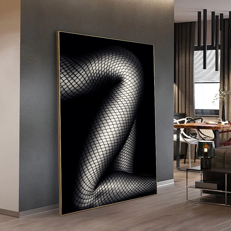Black Stockings Legs Nude Women Wall Art Sexy Body Canvas Painting Prints and Pictures Poster for Living Room Home Decor Cuadros
Black Stockings Legs Nude Women Wall Art Sexy Body Canvas Painting Prints and Pictures Poster for Living Room Home Decor Cuadros