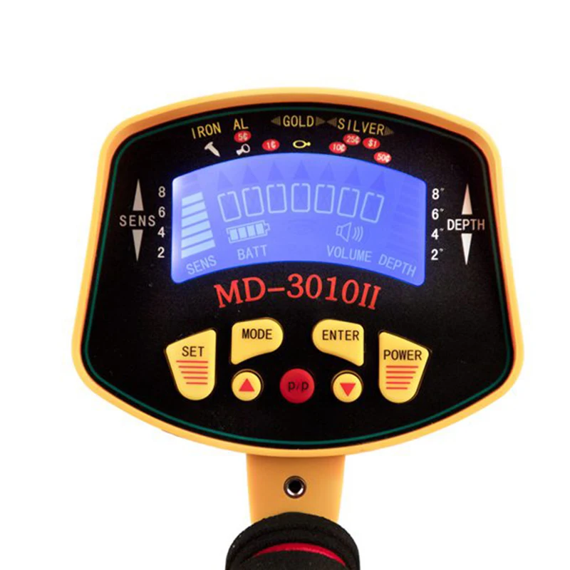 MD-3010II Underground Metal Detector Portable High Sensitivity Gold Pinpointing Gold Digger Finder Treasure Hunter 1Set
MD-3010II Underground Metal Detector Portable High Sensitivity Gold Pinpointing Gold Digger Finder Treasure Hunter 1Set
