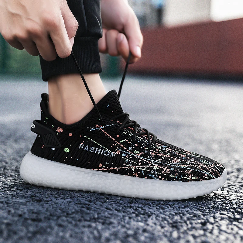Women and Men Sneakers Breathable Running Shoes Outdoor Sport Fashion Comfortable Casual Couples Gym Mens Shoes Zapatos De Mujer
Women and Men Sneakers Breathable Running Shoes Outdoor Sport Fashion Comfortable Casual Couples Gym Mens Shoes Zapatos De Mujer
