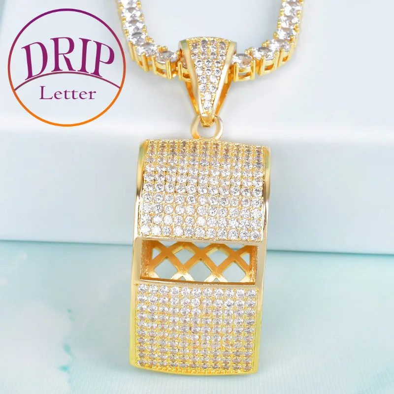 Мужское ожерелье-подвеска в стиле хип-хоп 
Мужское ожерелье-подвеска в стиле хип-хоп