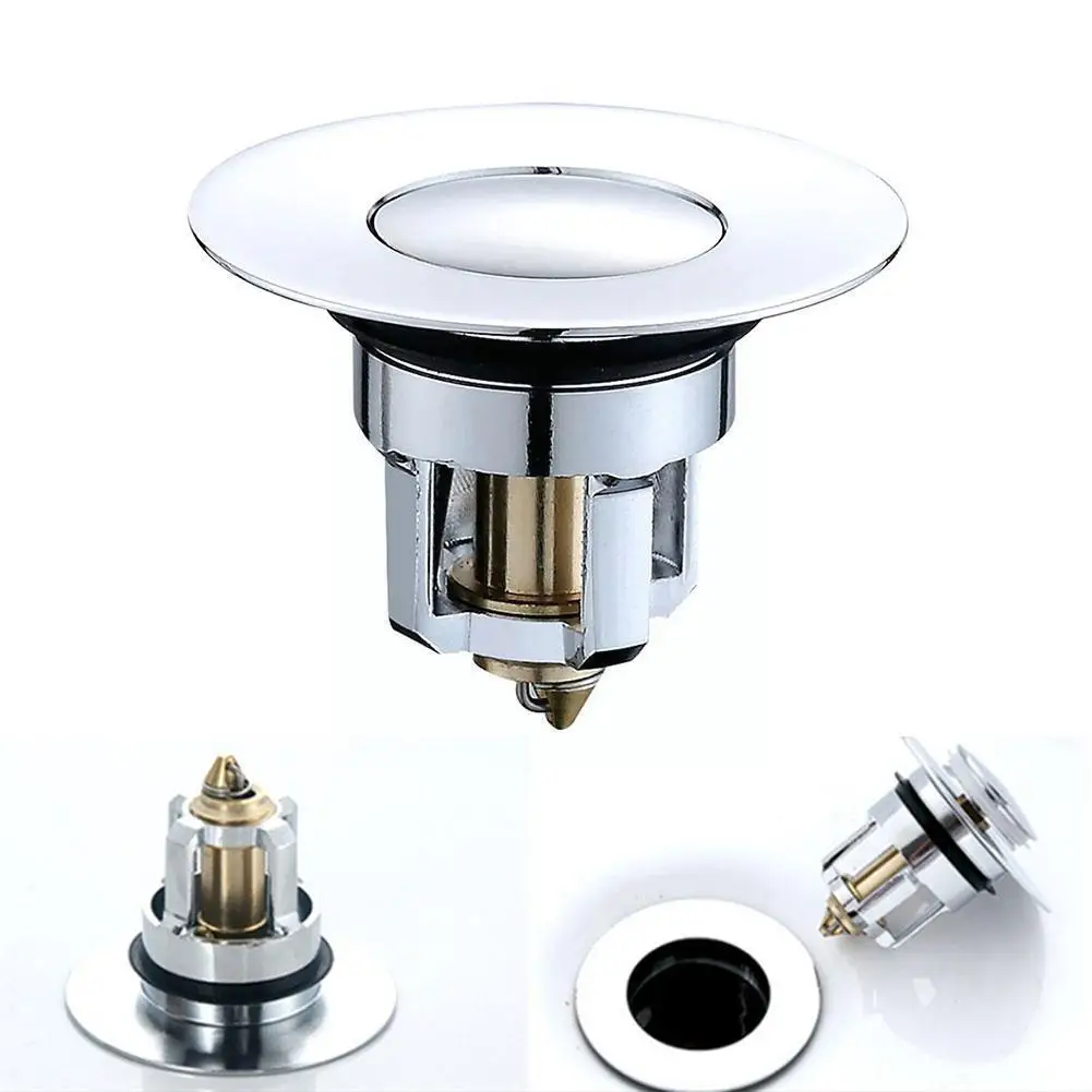 1pc Universal Basin up Drain Filter Metal Bounce Core Tool Filter Push-type Basin Strainer Build-in up Drain I4P1
1pc Universal Basin up Drain Filter Metal Bounce Core Tool Filter Push-type Basin Strainer Build-in up Drain I4P1