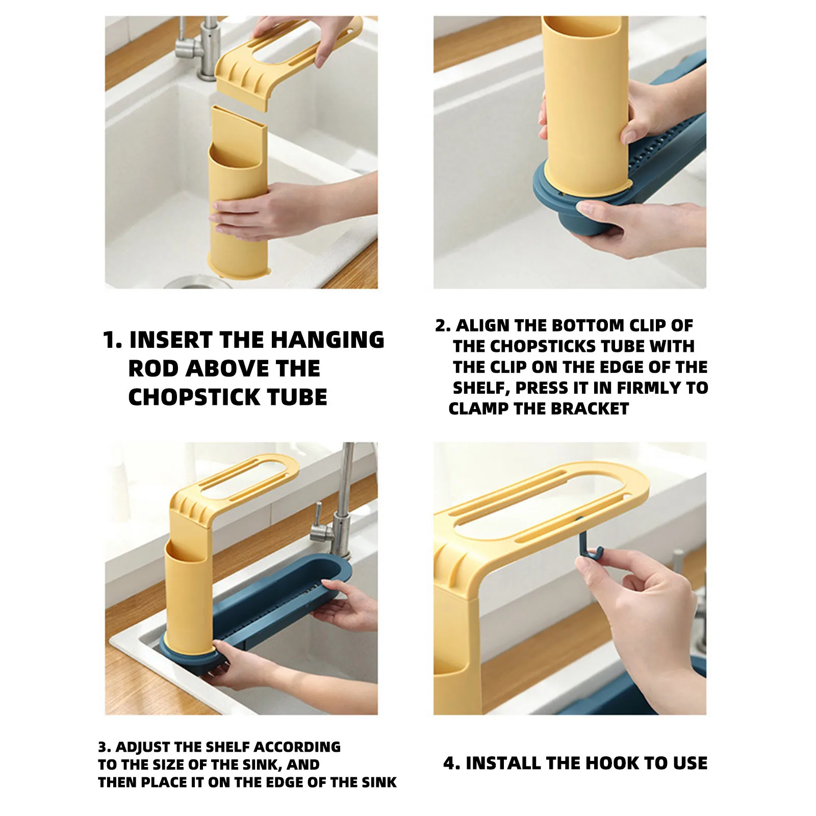 Telescopic Sink Kitchen Drainer Rack Storage Basket Bag Faucet Holder Adjustable Bathroom Holder Sink Kitchen Accessorie
Telescopic Sink Kitchen Drainer Rack Storage Basket Bag Faucet Holder Adjustable Bathroom Holder Sink Kitchen Accessorie