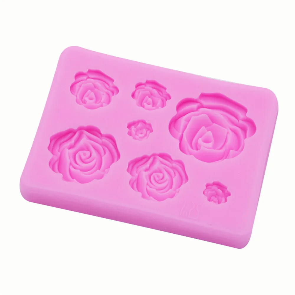 Mini Rose Flower Silicone Sugarcraft Mold Cookie Cupcake Chocolate Baking Mold Fondant Cake Decorating Tools 
Mini Rose Flower Silicone Sugarcraft Mold Cookie Cupcake Chocolate Baking Mold Fondant Cake Decorating Tools
