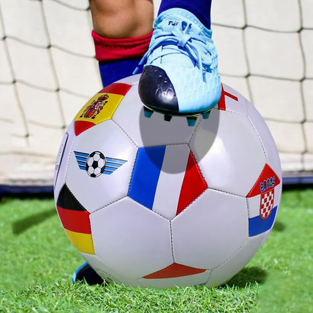 Multi-color 1 Set Practical Size 5 Well Rebound Soccer Ball Comfortable to Kick Soccer Ball Non-Slip for Competition
Multi-color 1 Set Practical Size 5 Well Rebound Soccer Ball Comfortable to Kick Soccer Ball Non-Slip for Competition