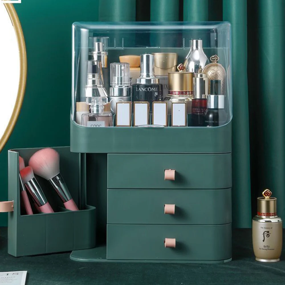 Large Transparent Cosmetic Storage Box Makeup Drawer Organizer Jewelry Nail Polish Make Up Container Desktop Beauty Storage Case
Large Transparent Cosmetic Storage Box Makeup Drawer Organizer Jewelry Nail Polish Make Up Container Desktop Beauty Storage Case