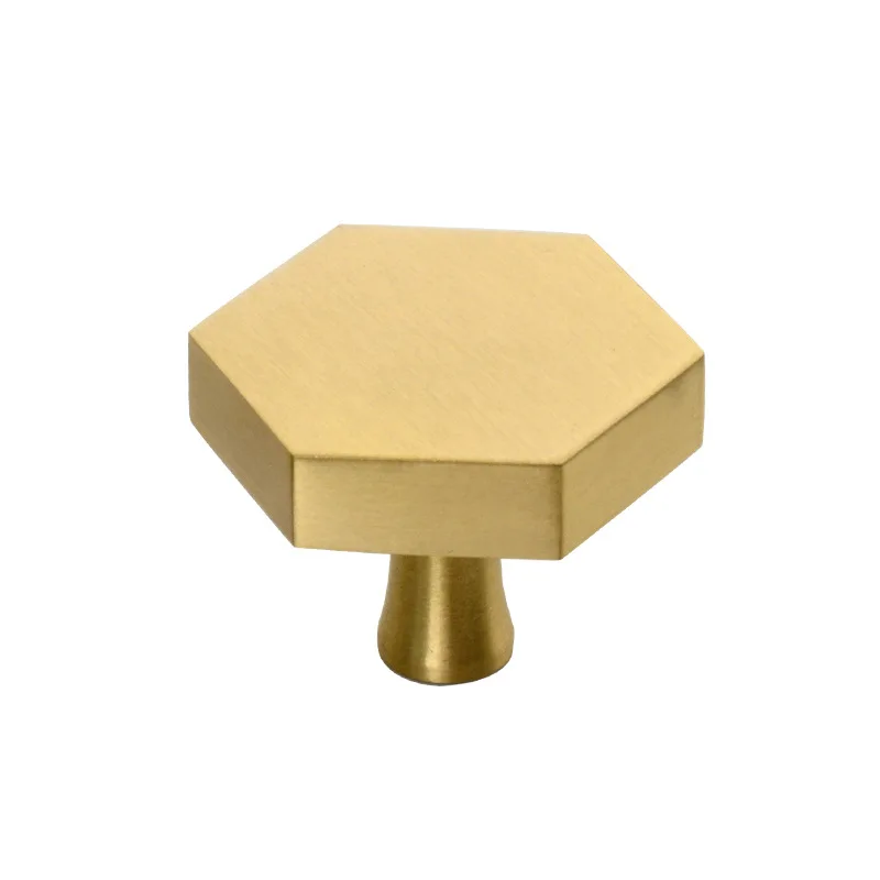 Gold Brass Kitchen Cabinet Knobs Dresser Handles Hexagon Drawer Pull Handle High Quality Furniture Door Knob Free Shipping
Gold Brass Kitchen Cabinet Knobs Dresser Handles Hexagon Drawer Pull Handle High Quality Furniture Door Knob Free Shipping