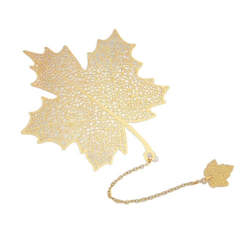 A5KA Retro Bookmark Maple Leaf Pendant Bookmark for Women Men Classic Hollow-out Metal Bookmark Birthday Gift 
A5KA Retro Bookmark Maple Leaf Pendant Bookmark for Women Men Classic Hollow-out Metal Bookmark Birthday Gift