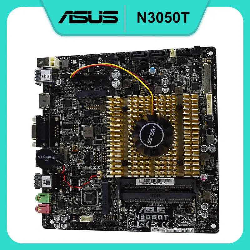 ASUS N3050T Intel Celeron двухъядерный процессор SoC встроенный мини-ПК материнская плата USB3.0 N3050 VGA HDMI Mini ITX
ASUS N3050T Intel Celeron двухъядерный процессор SoC встроенный мини-ПК материнская плата USB3.0 N3050 VGA HDMI Mini ITX