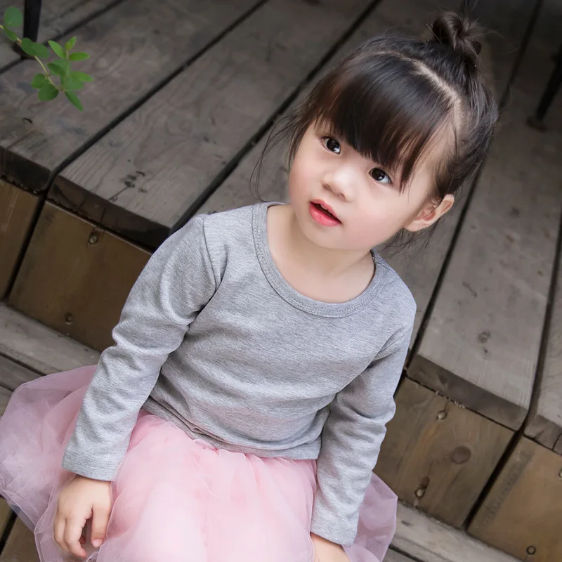 Детская хлопковая рубашка с длинным рукавом на возраст 1-5 лет | Мать и ребенок