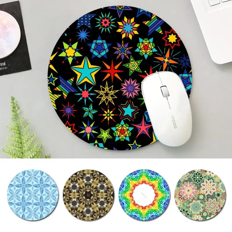 Cartoon kaleidoscope Mouse Mat mouse non-slip pad player pad Round size rubber Gaming mouse Pad office Desk Mat
Cartoon kaleidoscope Mouse Mat mouse non-slip pad player pad Round size rubber Gaming mouse Pad office Desk Mat