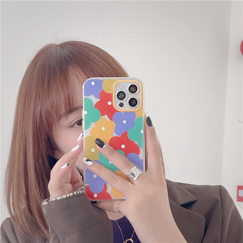 Cute Cartoon Floral Phone Case For iPhone 11 12 Pro Max 7 8 Plus XS Max X XR SE 2020 12 Mini Vintage Oil Painting Back Cover
Cute Cartoon Floral Phone Case For iPhone 11 12 Pro Max 7 8 Plus XS Max X XR SE 2020 12 Mini Vintage Oil Painting Back Cover
