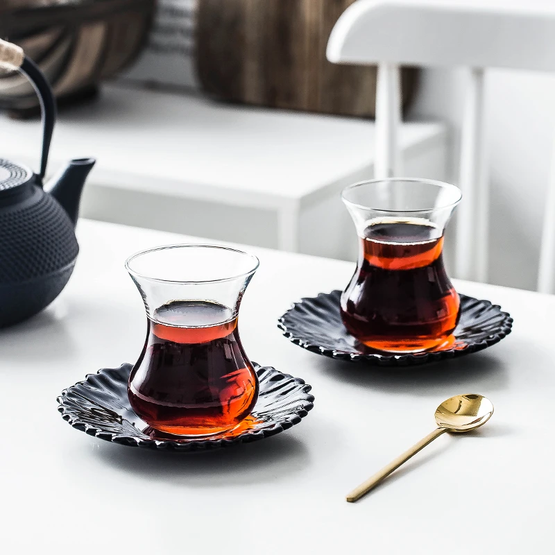 Nordic светильник класса люкс Турция Чёрный чай Кружка Набор лотков дешевые кафе Bohea