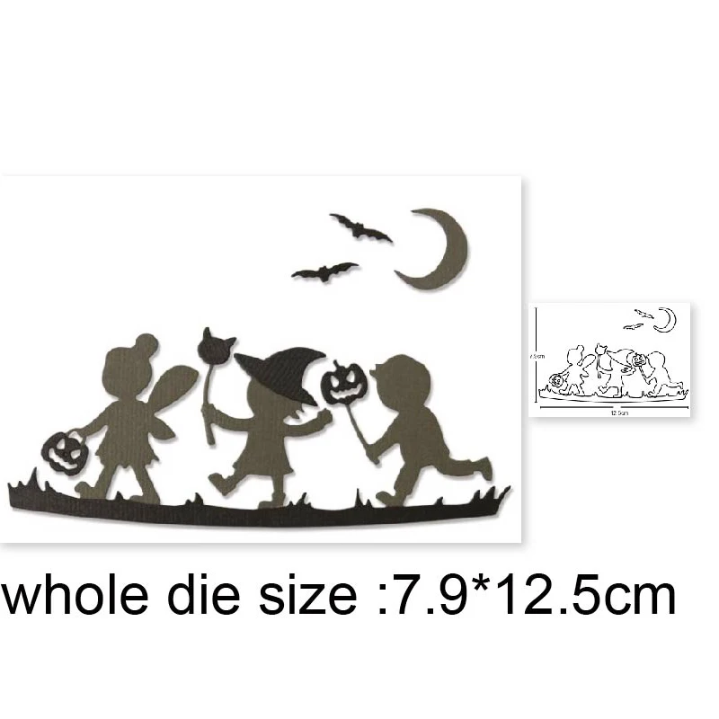 Halloween festival Child Metal Cutting Dies Scrapbook Paper Decoration Craft Knife Mould Blade Punch Stencils Dies Cut
Halloween festival Child Metal Cutting Dies Scrapbook Paper Decoration Craft Knife Mould Blade Punch Stencils Dies Cut