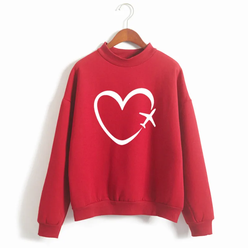 Women Travel plane heart love Harajuku Hoodies Sweatshirts Girl Winter Pullovers Casual Black Brand 90S Clothes
Women Travel plane heart love Harajuku Hoodies Sweatshirts Girl Winter Pullovers Casual Black Brand 90S Clothes