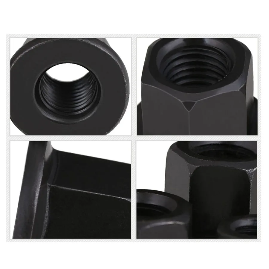 Flange Nuts With Pad Nut Platen Black Hexagon Thickened Nut Carbon Steel M10 M12 M14 M16 M18 M20 M22 M24 M27 M30
Flange Nuts With Pad Nut Platen Black Hexagon Thickened Nut Carbon Steel M10 M12 M14 M16 M18 M20 M22 M24 M27 M30
