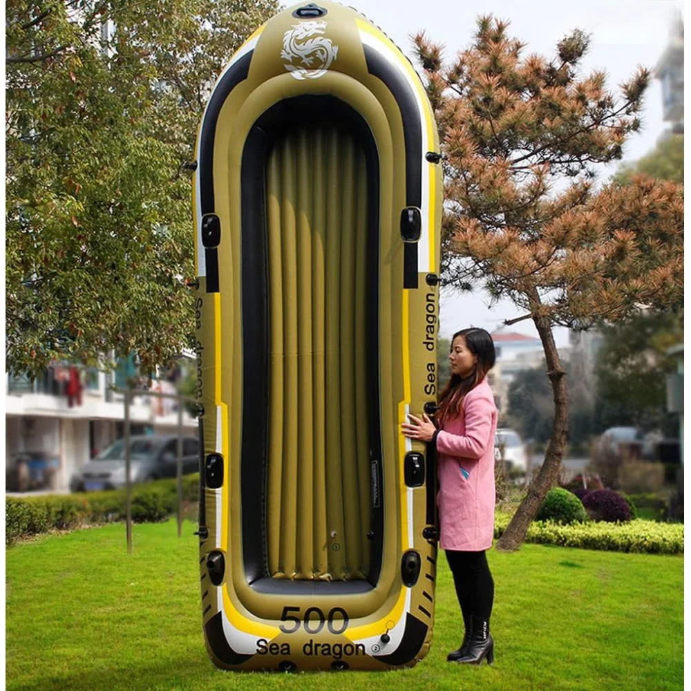 PVC Inflatable Canoeing Boat Dinghy Kayaking Fishing Rowing Boat 2-4 People Outdoor Water Inflatable Boat for Drifting Surfing
PVC Inflatable Canoeing Boat Dinghy Kayaking Fishing Rowing Boat 2-4 People Outdoor Water Inflatable Boat for Drifting Surfing