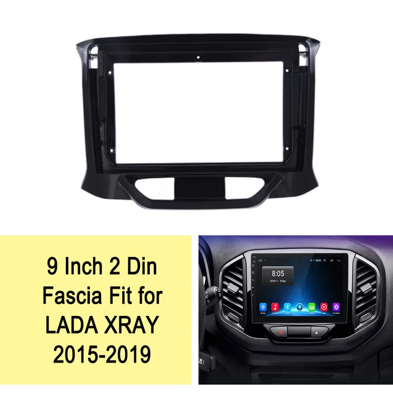 Рамка для автомобиля LADA XRAY 2015-2019, 9 дюймов, 2 Din
Рамка для автомобиля LADA XRAY 2015-2019, 9 дюймов, 2 Din