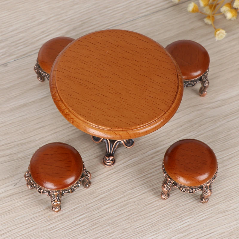 Dollhouse Miniature Wooden Furniture Miniature Round Wooden Coffe Stool/table Wood For Doll House Decoration
Dollhouse Miniature Wooden Furniture Miniature Round Wooden Coffe Stool/table Wood For Doll House Decoration