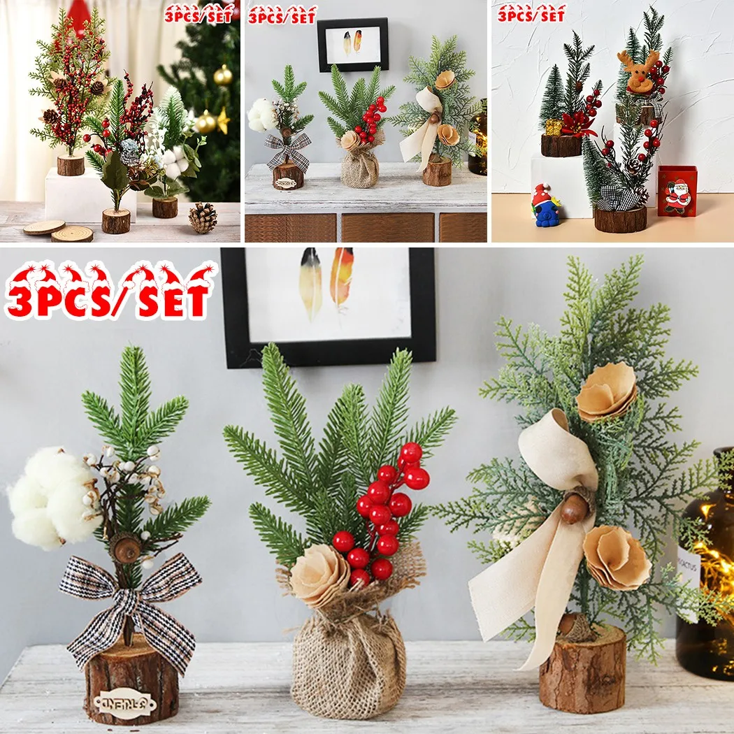 Mini Table Top Christmas Double-headed Tree Small Desk Xmas Tree Party Ornament Decorated Tree Home Party Decoration
Mini Table Top Christmas Double-headed Tree Small Desk Xmas Tree Party Ornament Decorated Tree Home Party Decoration