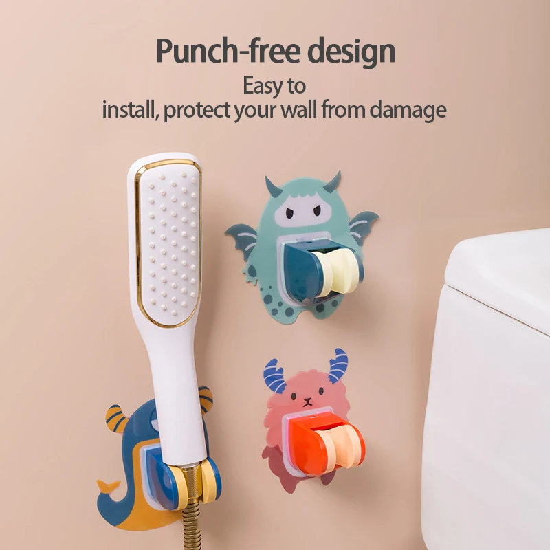Cute Cartoon Shower Clip Bathroom Seamless Hook Strong Applique Shower Bracket Free Punching Nozzle Frame Adjustable Frame Hot
Cute Cartoon Shower Clip Bathroom Seamless Hook Strong Applique Shower Bracket Free Punching Nozzle Frame Adjustable Frame Hot