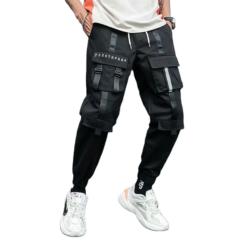 Spring autumn men overalls Korean style trendy brand multi-pocket casual pants men's loose-fitting ankle-length pants men pants
Spring autumn men overalls Korean style trendy brand multi-pocket casual pants men's loose-fitting ankle-length pants men pants