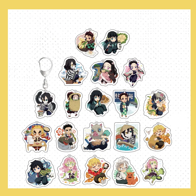 Anime Demon Slayer Animation Derivatives Peripheral Products Acrylic Keychain Pendant Model Toys
Anime Demon Slayer Animation Derivatives Peripheral Products Acrylic Keychain Pendant Model Toys