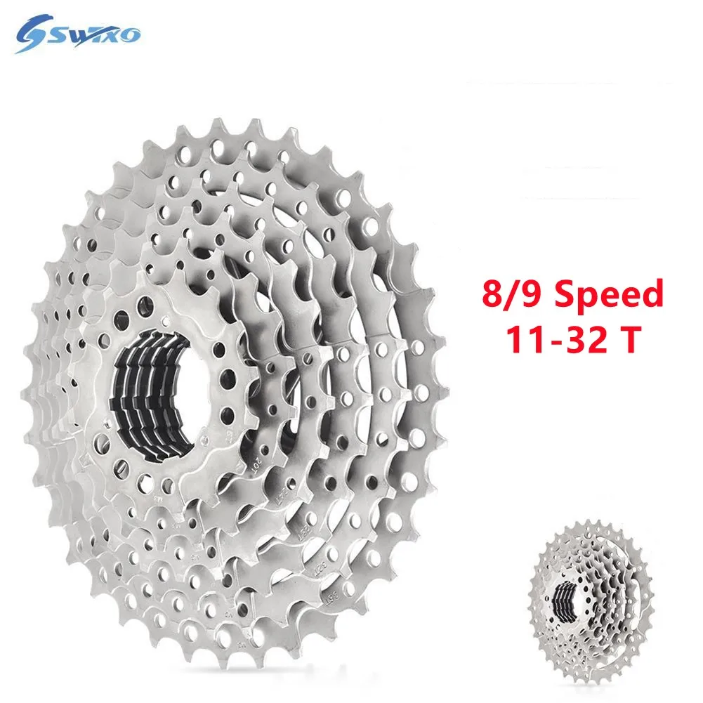 MTB Bike 8 9 Speed Cassette Freewheel For Shiman0 Mountain Bicycle 11-32T 11-28T Steel Spinning Flywheel Cycling Parts Accessory
MTB Bike 8 9 Speed Cassette Freewheel For Shiman0 Mountain Bicycle 11-32T 11-28T Steel Spinning Flywheel Cycling Parts Accessory