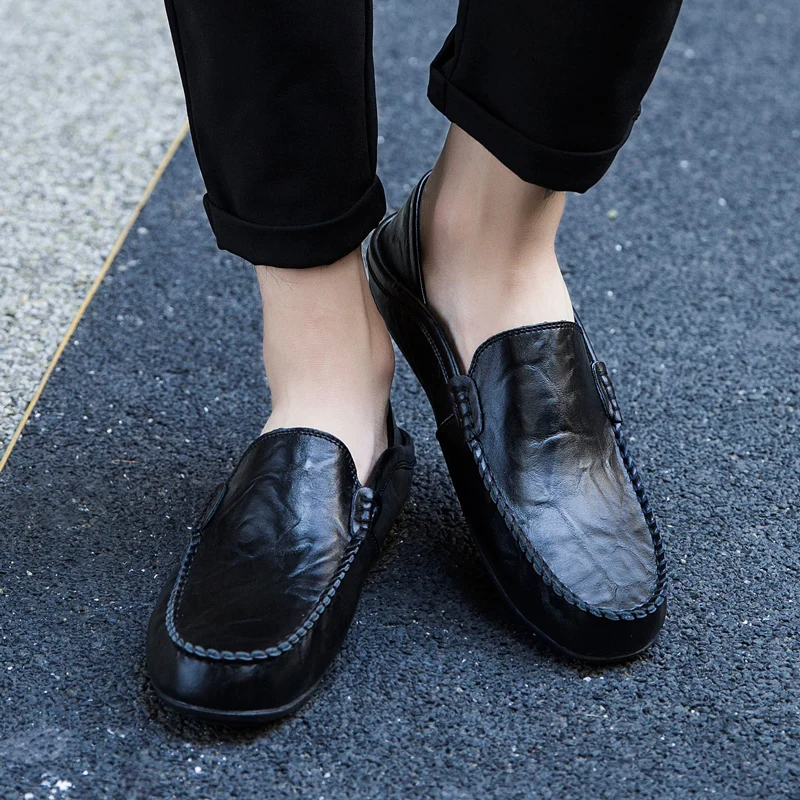 genuine Leather Mens Shoes Casual Luxury Brand Men Loafers Breathable Handmade Driving Shoes Slip on Moccasins Men big size 47
genuine Leather Mens Shoes Casual Luxury Brand Men Loafers Breathable Handmade Driving Shoes Slip on Moccasins Men big size 47