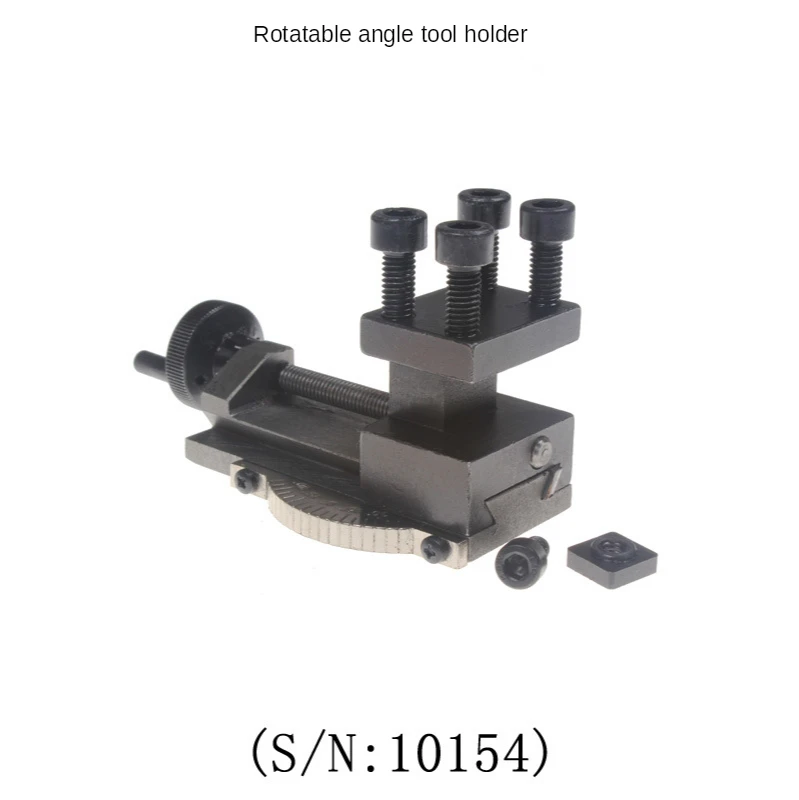 Lathe Tool holderRotatable Lathe Tool Holder S/N: 10154 Mini Lathe Accessories Holder Turning Tool High Quality
Lathe Tool holderRotatable Lathe Tool Holder S/N: 10154 Mini Lathe Accessories Holder Turning Tool High Quality