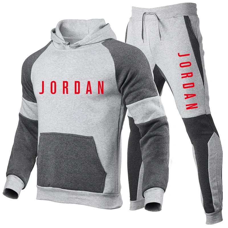 2021 Men's Trend Splicing Fashion Hoodie + Pants Suit Sportswear Men's Fashion Sportswear Sweater Jogging Sportswear Hoodie Set
2021 Men's Trend Splicing Fashion Hoodie + Pants Suit Sportswear Men's Fashion Sportswear Sweater Jogging Sportswear Hoodie Set