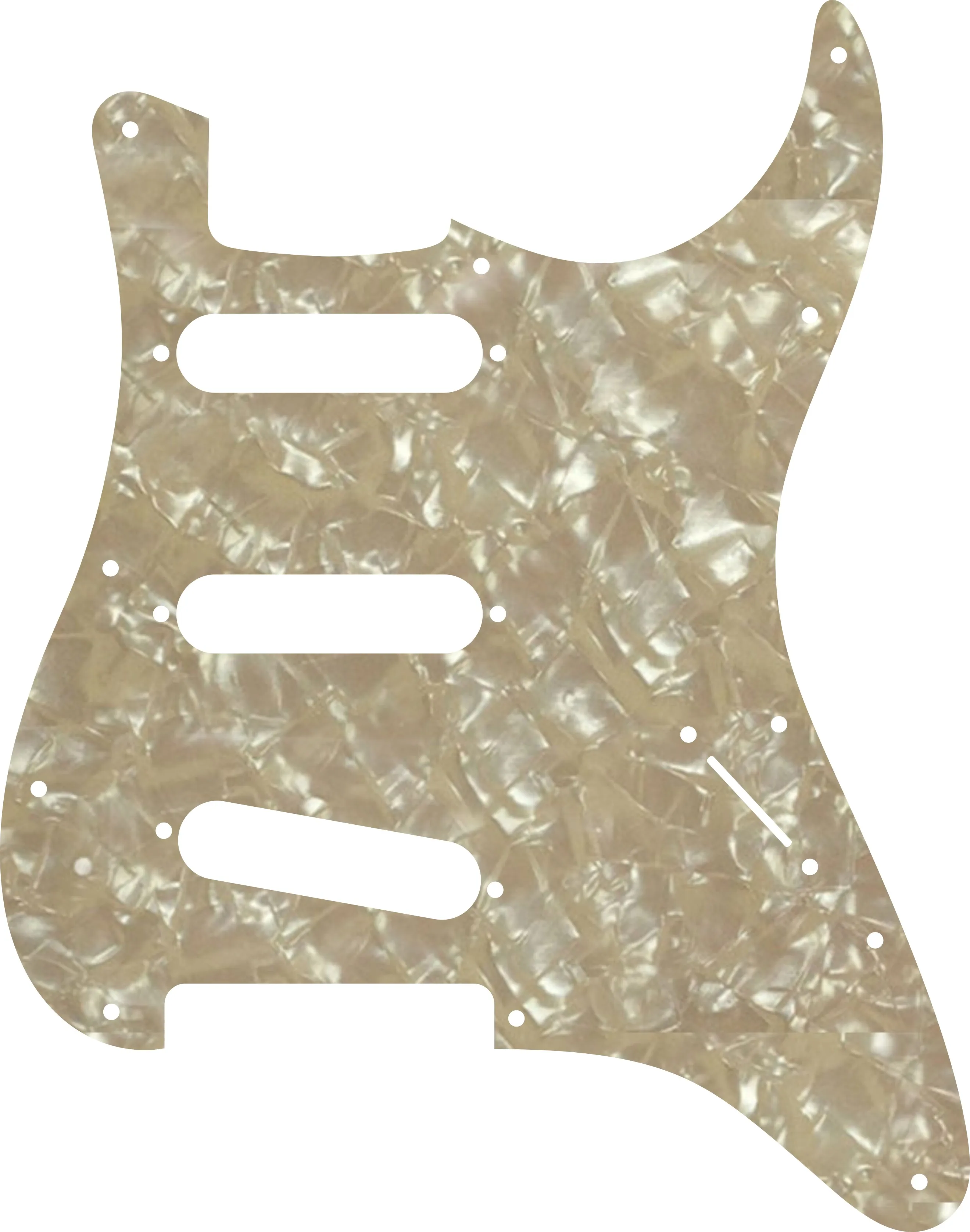 Pleroo Custom Guitar Pickguard для без отверстий в горшках США мексиканский Fd Stratocaster 72 ཇ